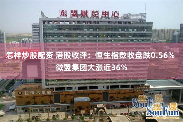 怎样炒股配资 港股收评：恒生指数收盘跌0.56% 微盟集团大涨近36%