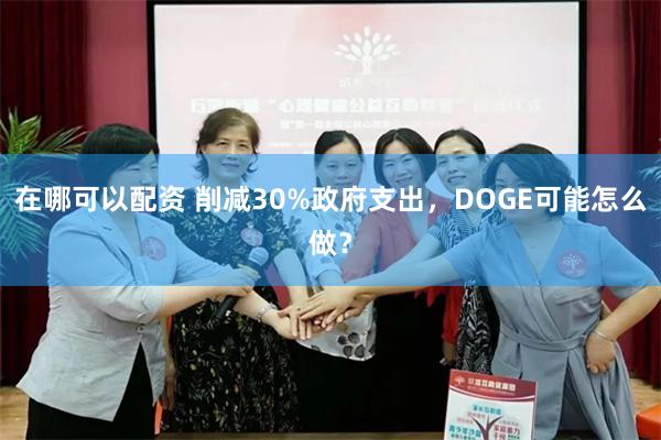 在哪可以配资 削减30%政府支出，DOGE可能怎么做？