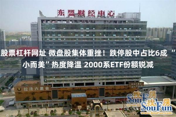 股票杠杆网址 微盘股集体重挫！跌停股中占比6成 “小而美”热度降温 2000系ETF份额锐减