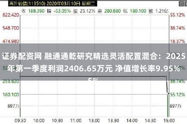 证券配资网 融通通乾研究精选灵活配置混合：2025年第一季度利润2406.65万元 净值增长率9.95%