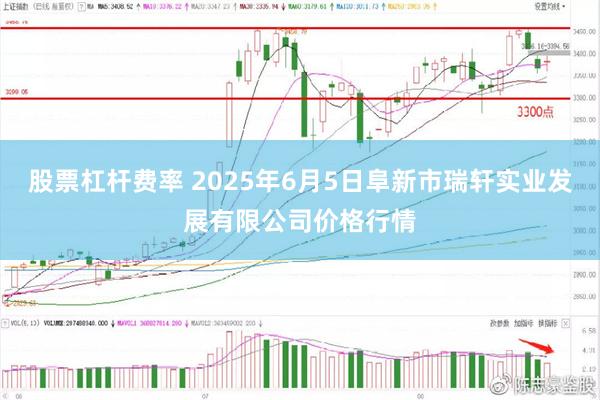 股票杠杆费率 2025年6月5日阜新市瑞轩实业发展有限公司价格行情