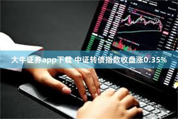 大牛证券app下载 中证转债指数收盘涨0.35%